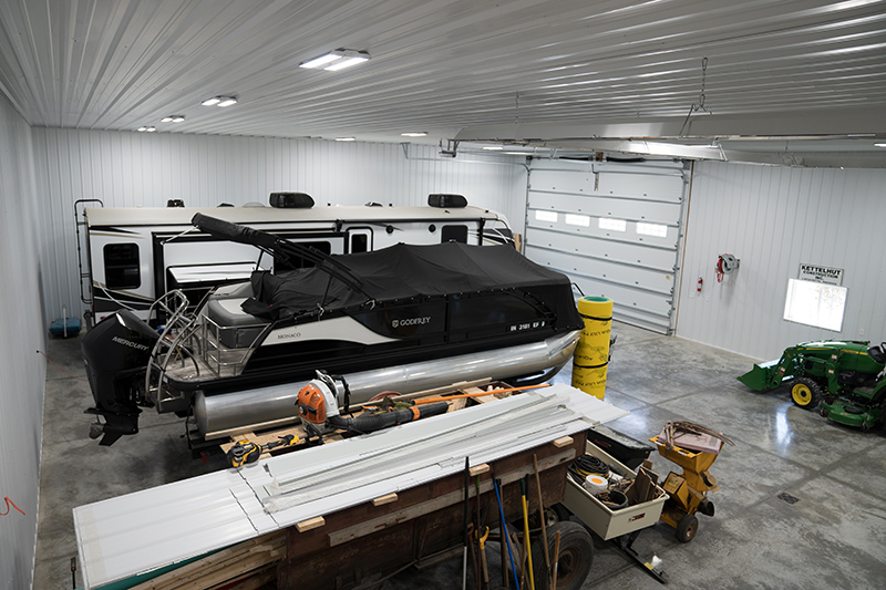 Interior Lined Hobby Shop Tippecanoe County, IN FBi Buildings
